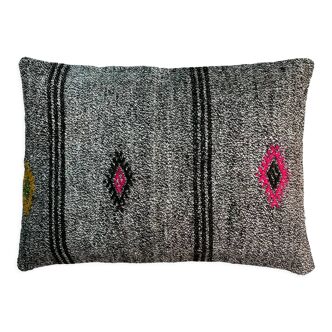 Vintage turkish handmade kilim cushion cover