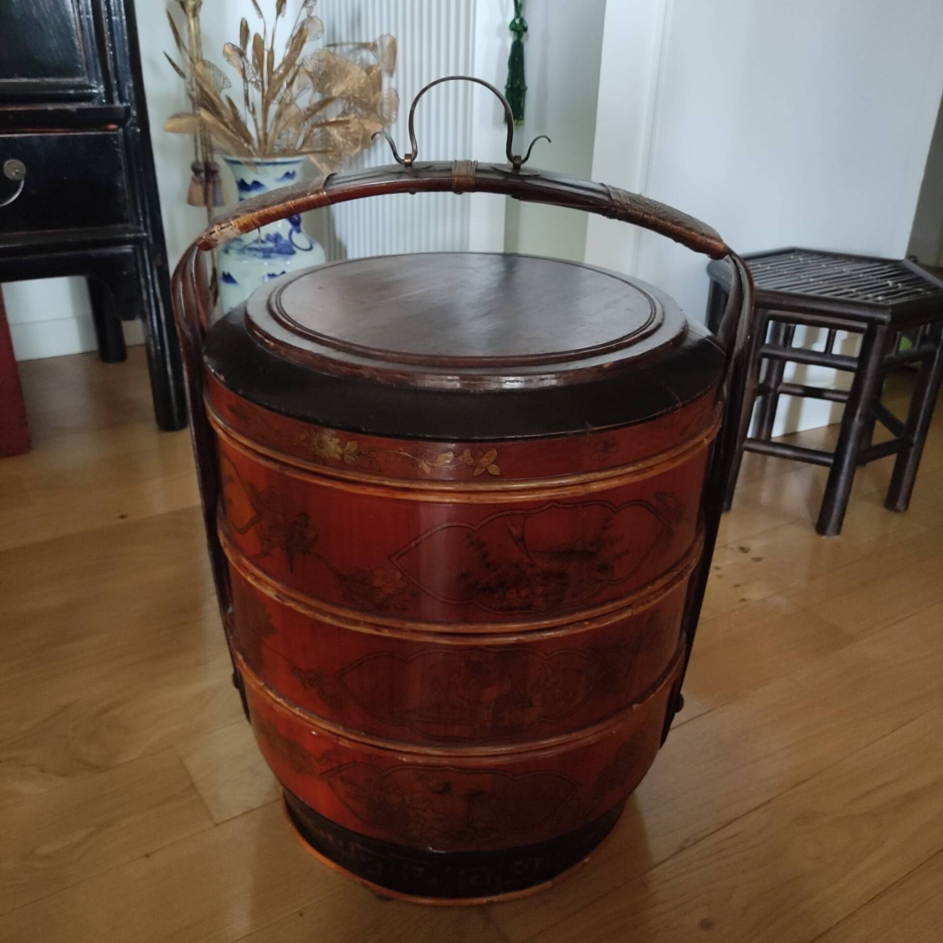 Traditional Bakul wedding basket