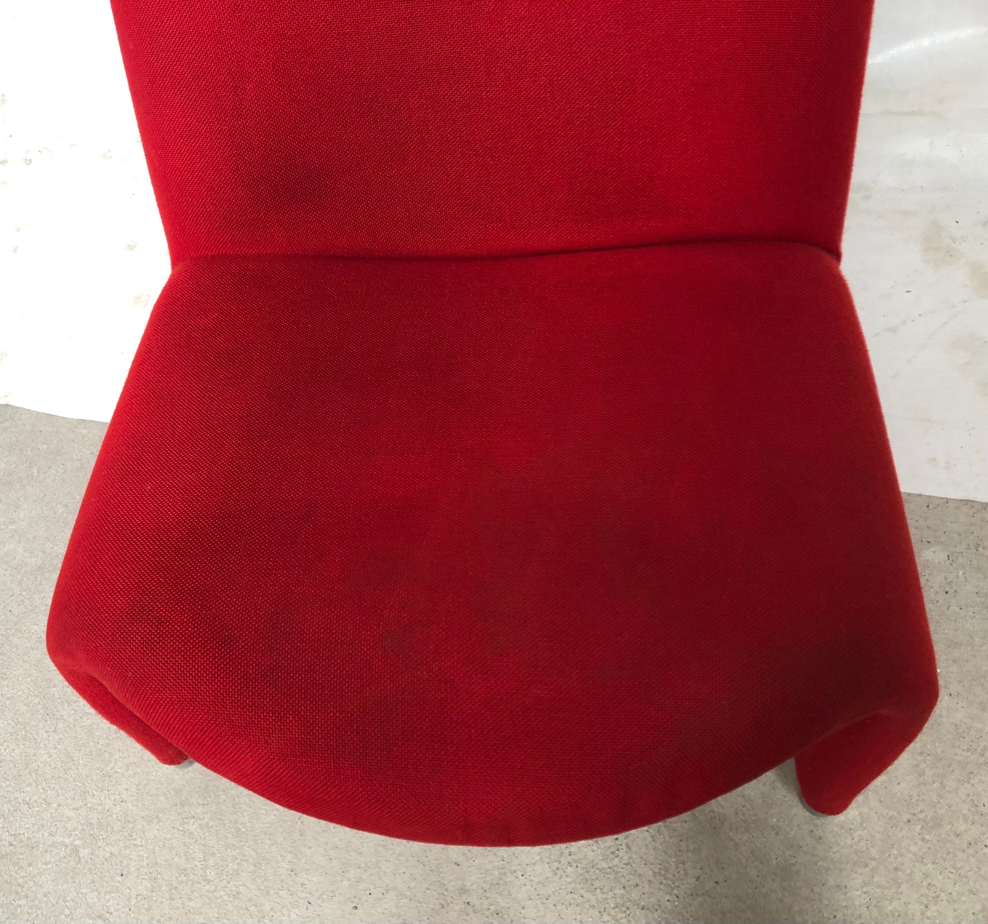 Red Alky heater by Giancarlo Piretti, Edition Castelli, 70s