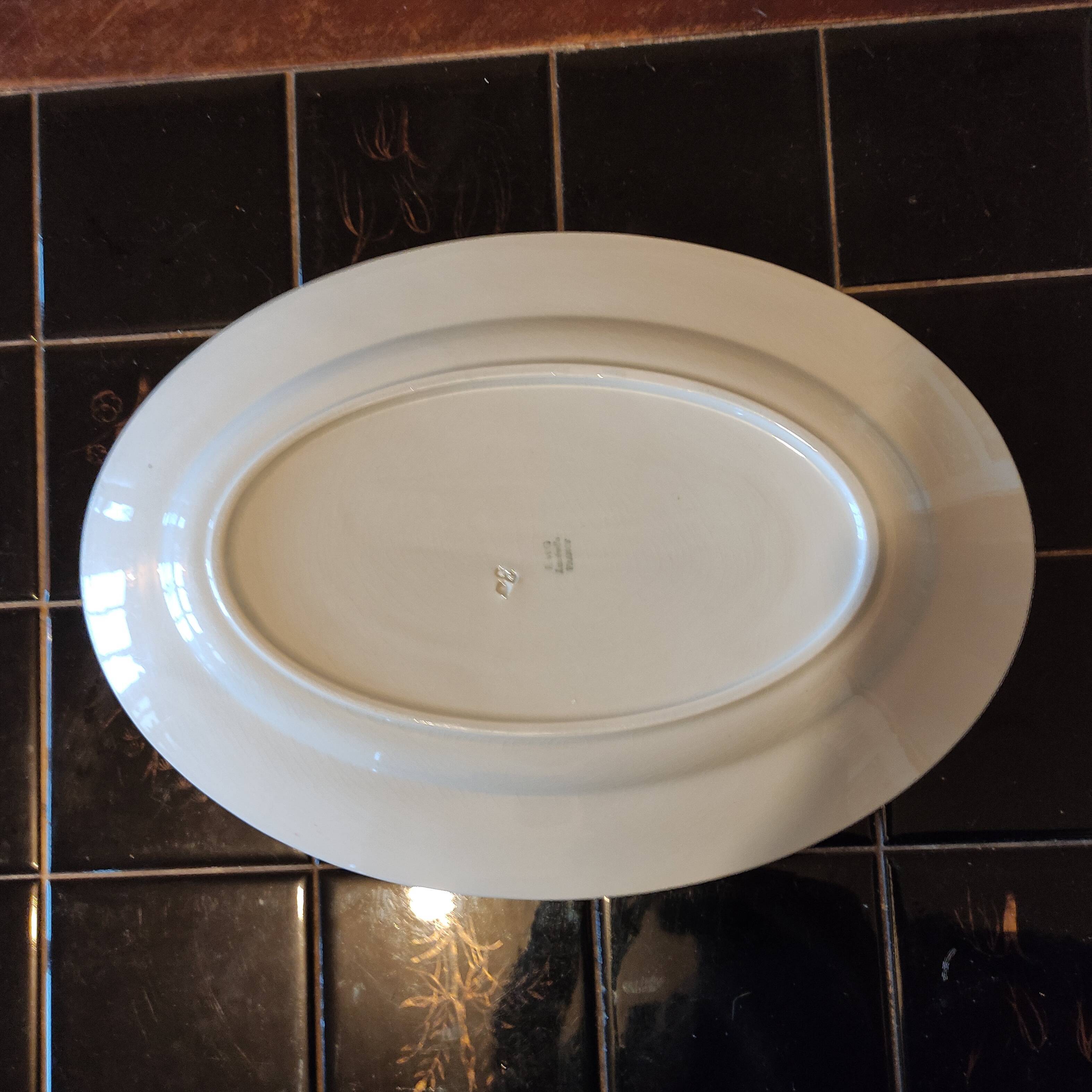 5 Serving dishes KG Lunéville pink