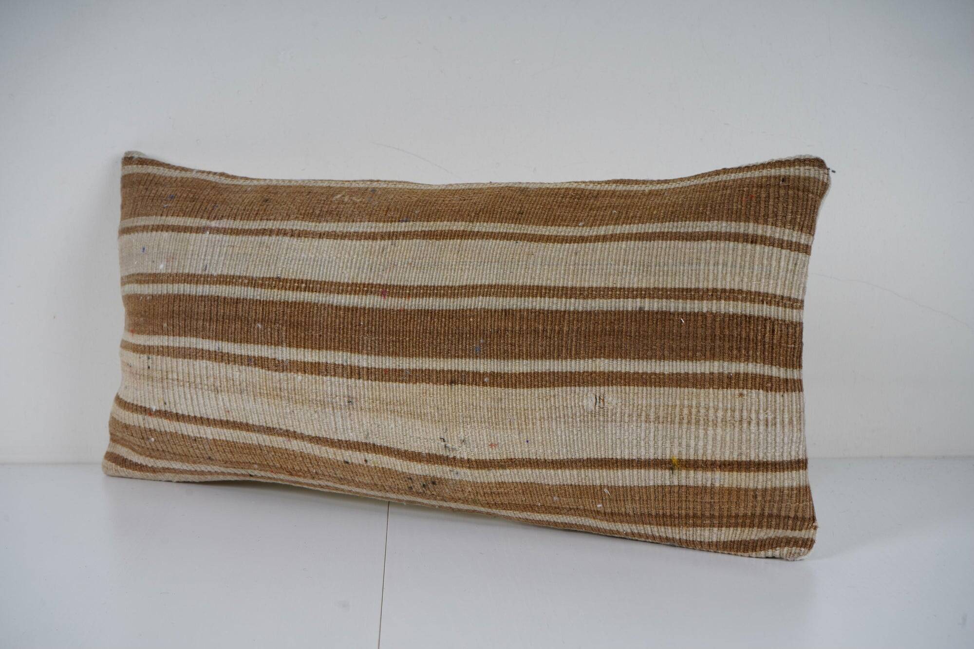 Vintage kilim cushion cover 25x56 cm