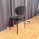 Chair 430 designed by Verner Panton, Verpan, Denmark, signed by Peter.