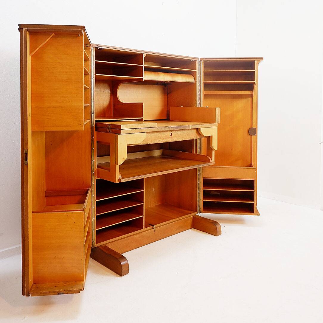 Mid-Century Magic Box Desk by Mummenthaler & Meier, Switzerland, 1955