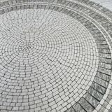 Table basse Heinz Lilienthal mosaïque marbre
