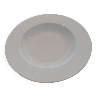 Set of 11 hollow porcelain plates