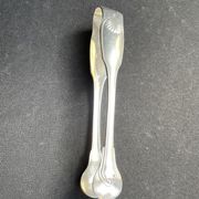 Pince à sucre en métal argenté Christofle modèle Vendôme/Arcantia avant 1983