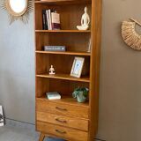 Vintage bookshelf bookcase