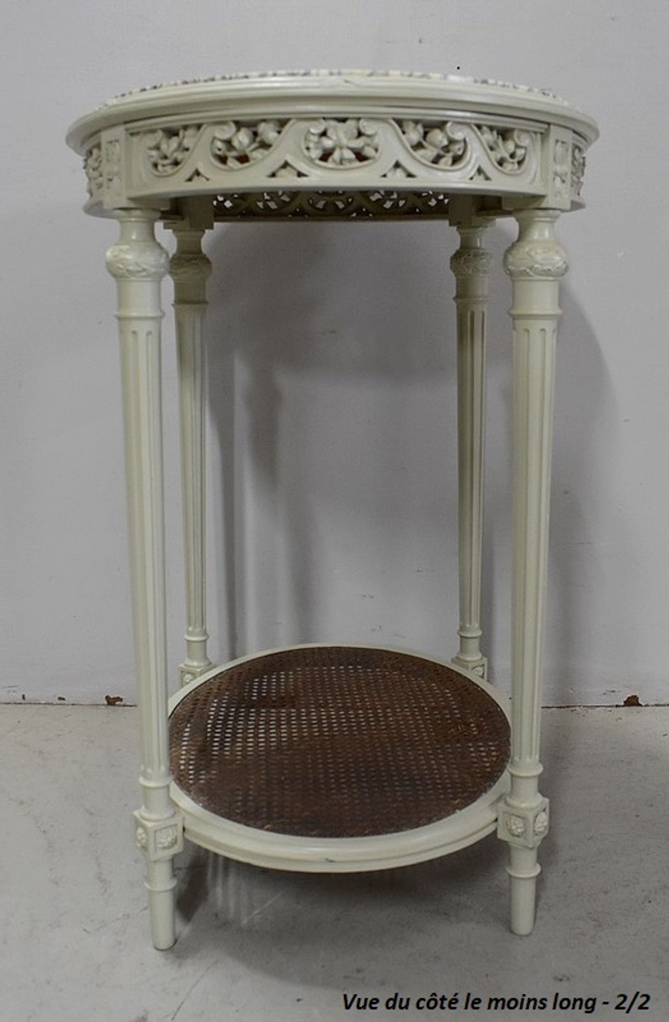 Guerin in Wood Réchampi and Cannage, Louis XVI style - 1920