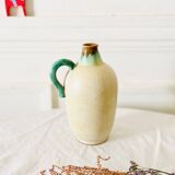 Small vase with handle small Scandinavian ceramic jar Sweden