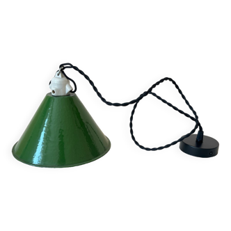 Industrial conical suspension green enamelled tole factory