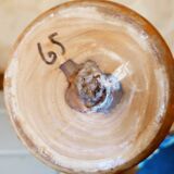 Wooden candle holder