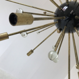 Brass Sputnik chandelier