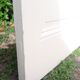 Old translucent glass communication door 82.5x214.2cm