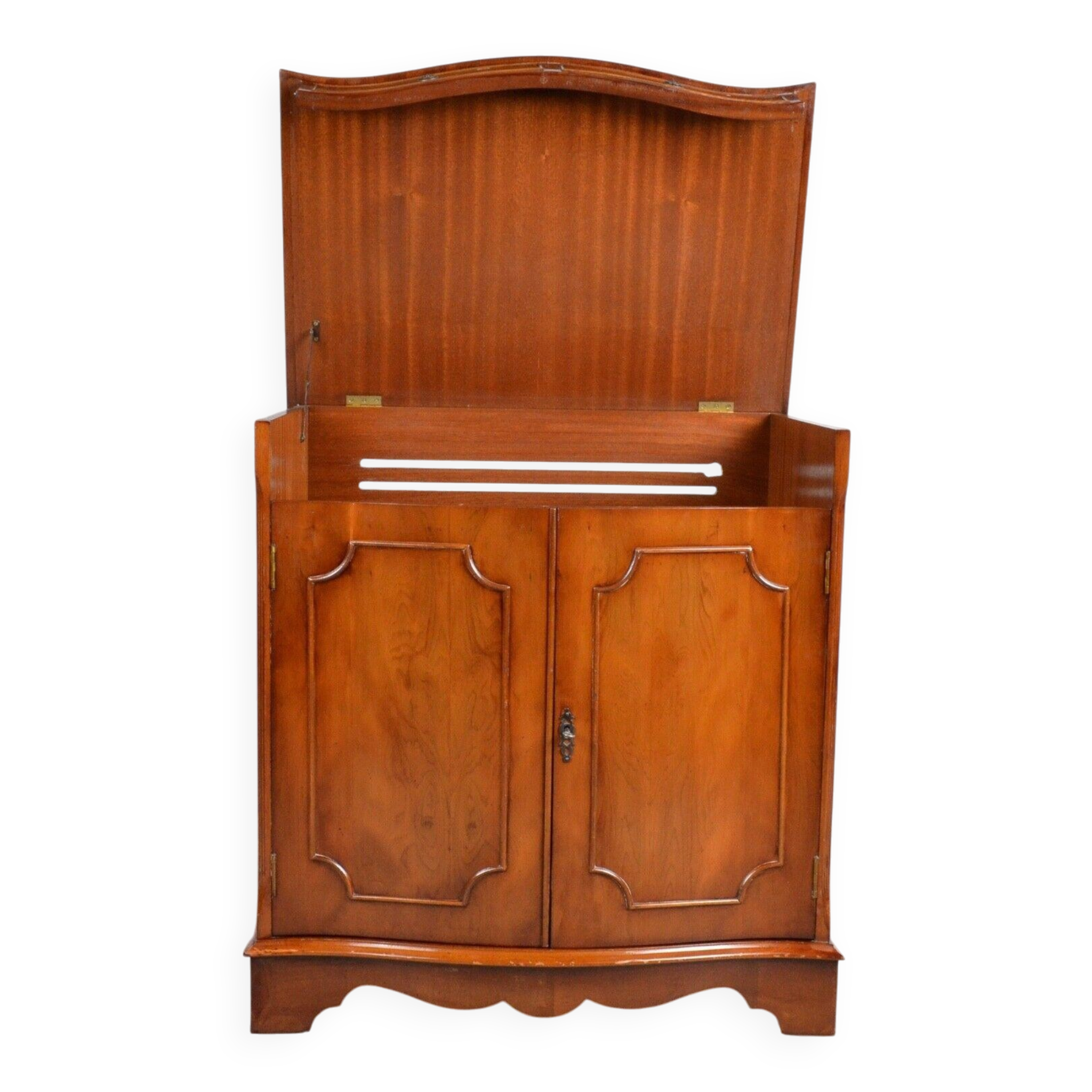 Vintage walnut TV cabinet