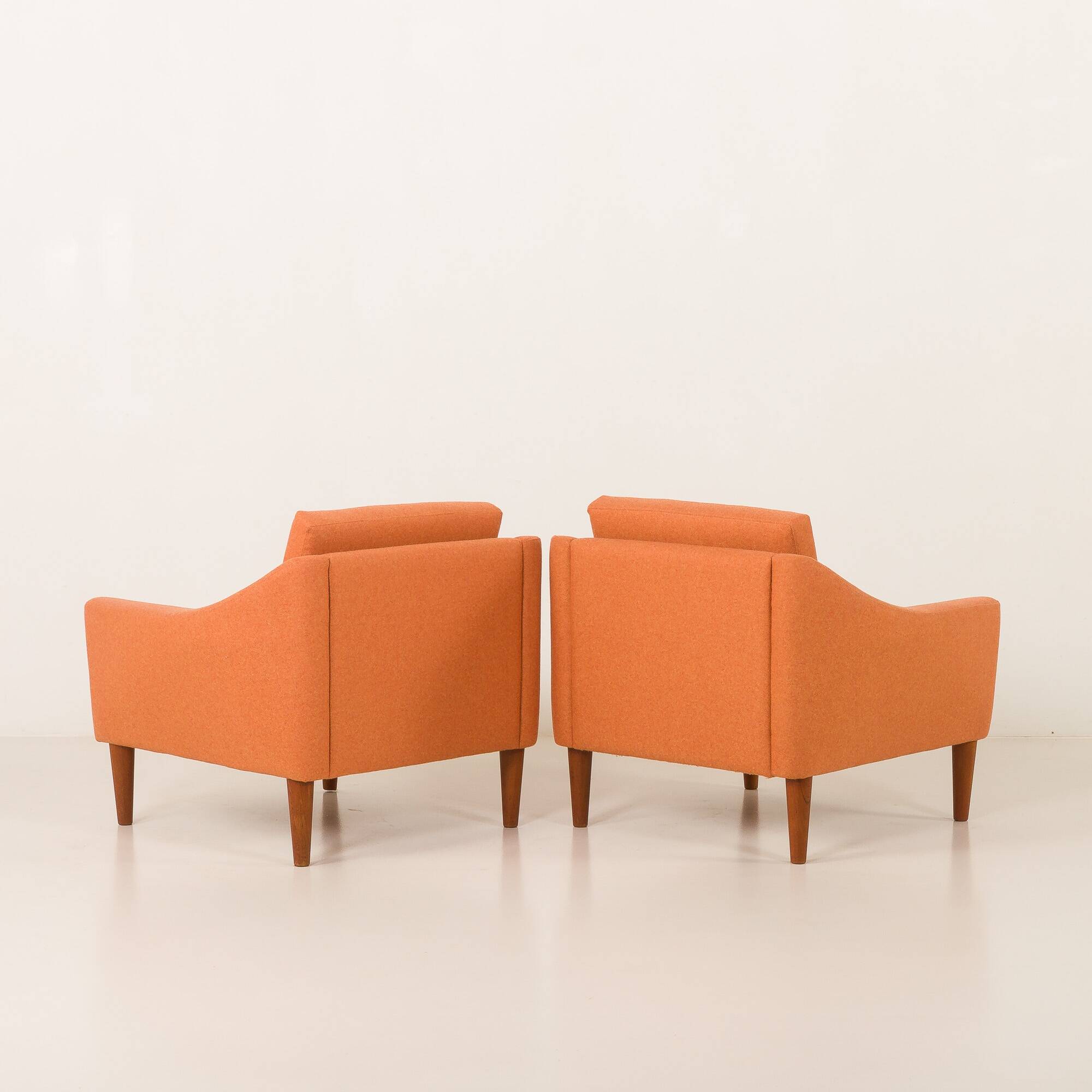 Dux Mid century lounge chairs attr. to  Folke Ohlsson, Sweden 1960s
