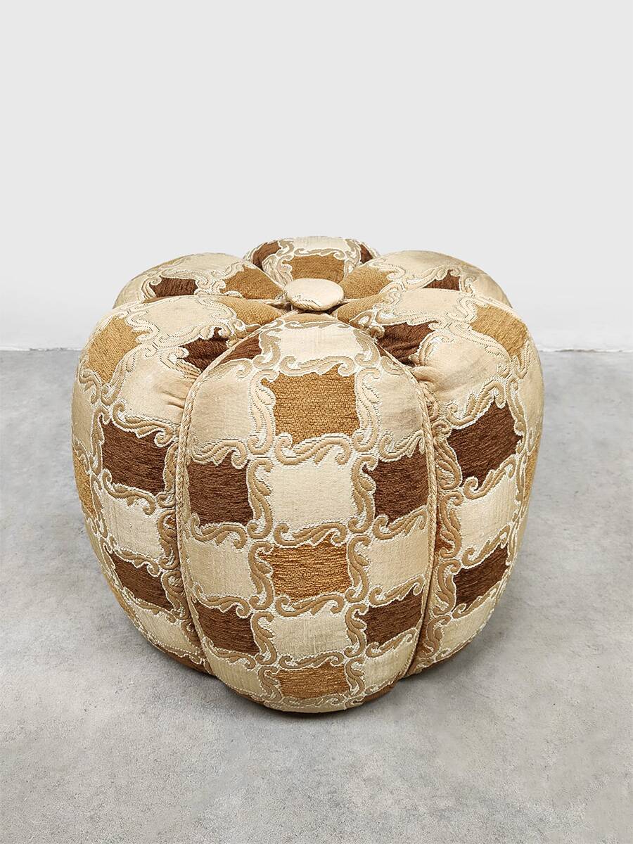 Vintage Tulip footstool ottoman tabouret Jindrich Halabala