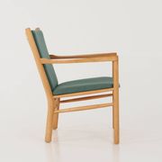 Beech armchair, Danish design, 1970s, designer: Erik Ole Jørgensen, manufacture: Tarm Stole & Møbelf