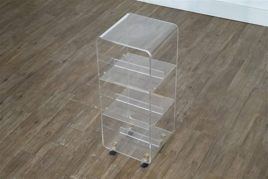Etagère en plexiglas David Lange
