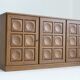 Buffet brutaliste vintage des années 1970 Gerhard Bartels