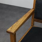 2x Arm Chair Art Deco, 1930s