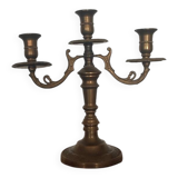 Antique chandelier in gilded brass