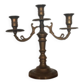 Antique chandelier in gilded brass