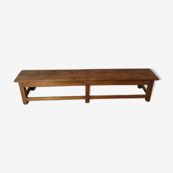 Banc en bois exotique