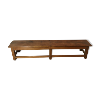 Exotic wooden bench