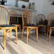 Série de 6 chaises bistrot