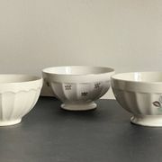 BOWLS Ceramic Pink and Gold VINTAGE