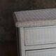 Chiffonnier vintage en osier blanc