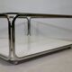 Space Age Chrome and Glass Coffee Table from Germany, 1960s