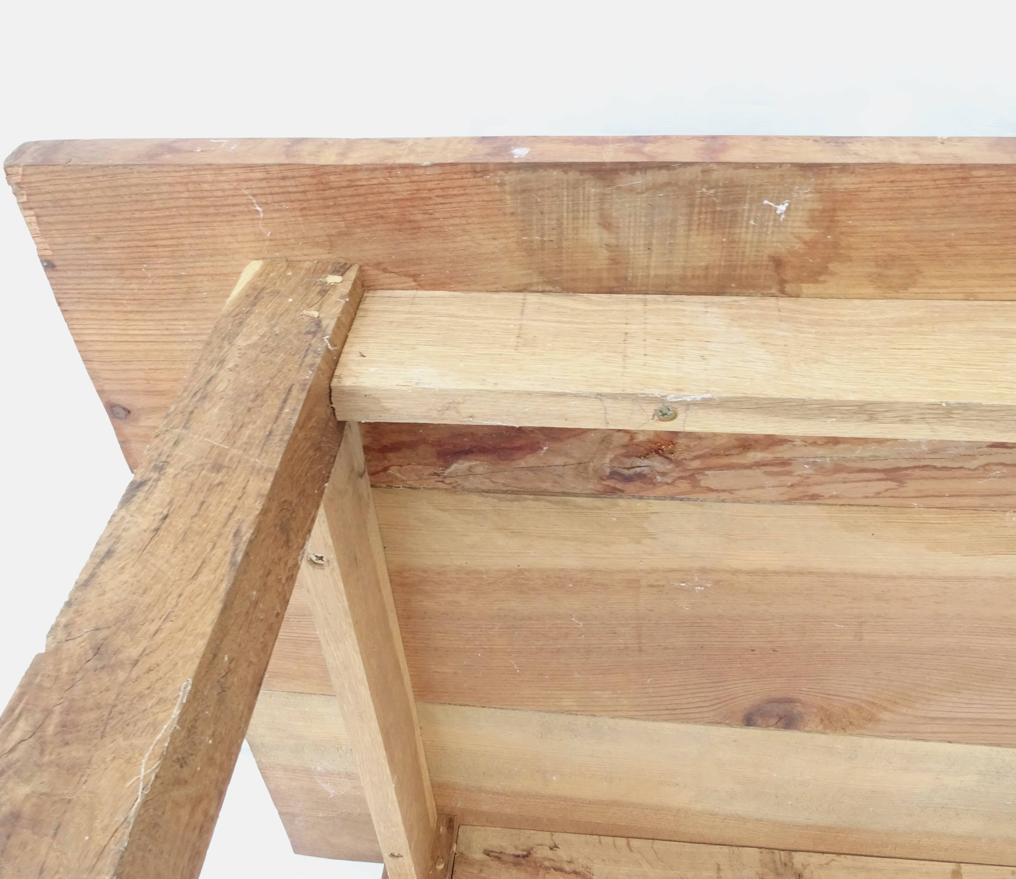 Table de ferme en bois massif