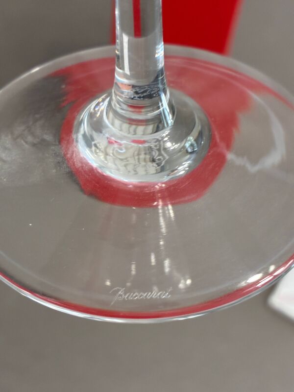 Service de verres cristal Baccarat, modèle Saint Remy en boites d'origine