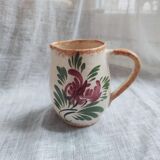 Small hand-painted pitcher