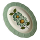 Japanese ceramic oval plate
