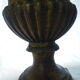 Pair gardener vases medici style cast iron xixth establishment emile pêchenard