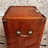 Design chest of drawers bedside cabinet military Campaign style from 'Starbay'