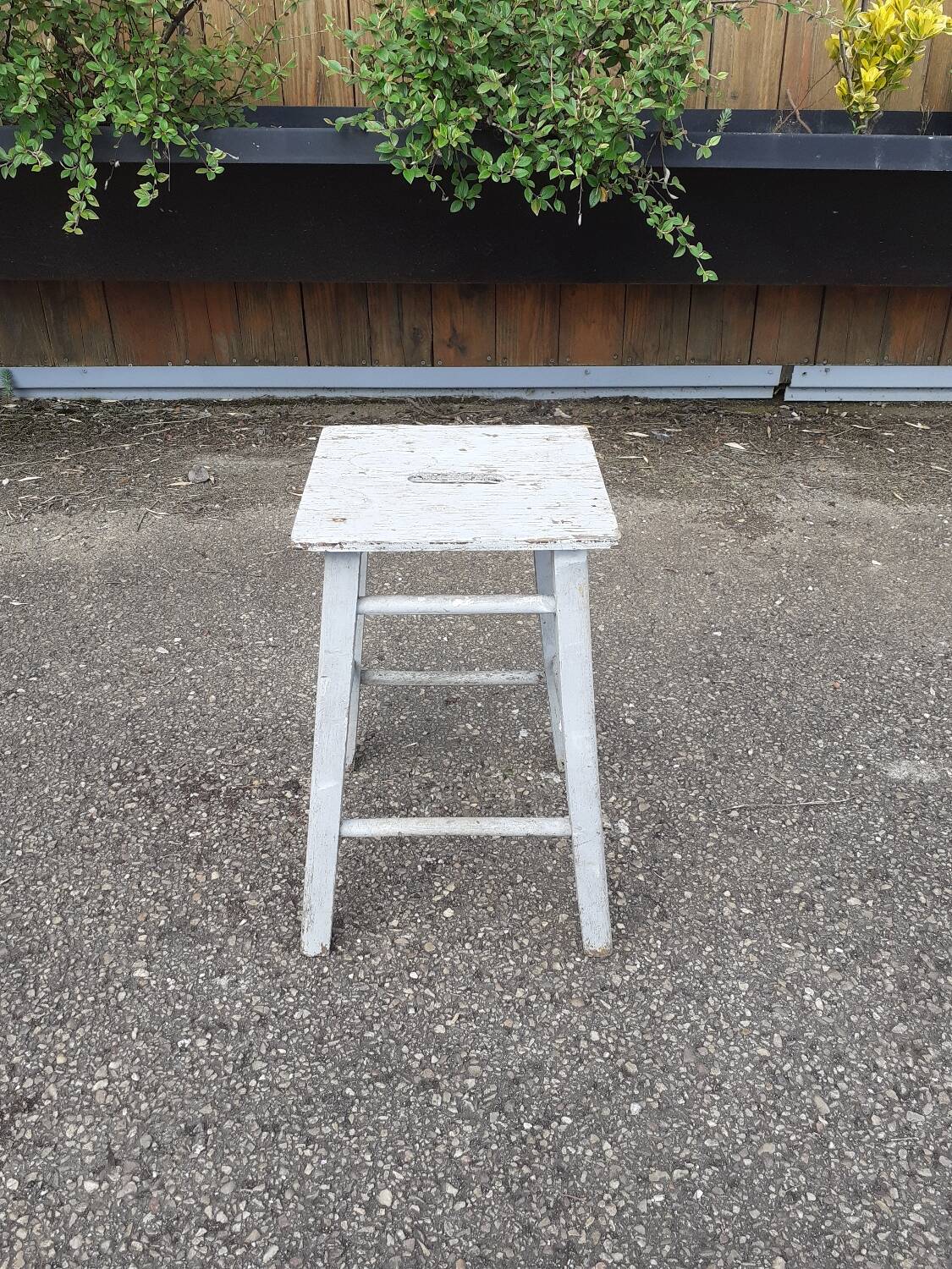 Ancien tabouret bois