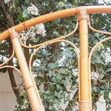 Rattan headboard