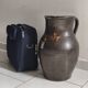 Saint Amand flamed stoneware pitcher