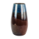 Ceramic vase with blue and brown glaze by an unknown Danish artist