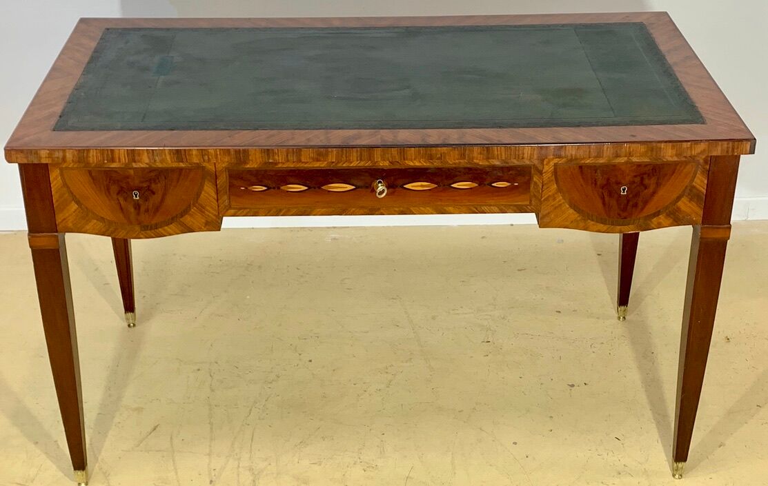 Office Art Deco period 1925 in veneer of precious wood