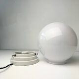 OLD ART-DECO OPALINE TABLE LAMP