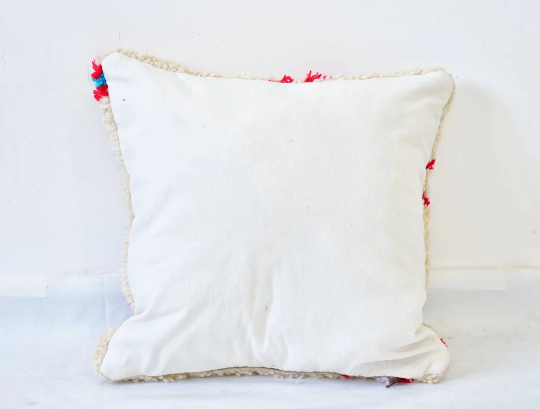 Colorful Moroccan carpet pillow 46x46cm