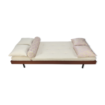 Teak Daybed with Dedar Cushions, 1960s