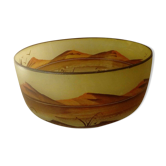 Empty pocket cup in glass jem style legras art nouveau art nouveau late 19th century