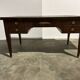 Mahogany flat desk. Louis XVI style, 20th century.