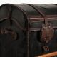 Malle de voyage en cuir