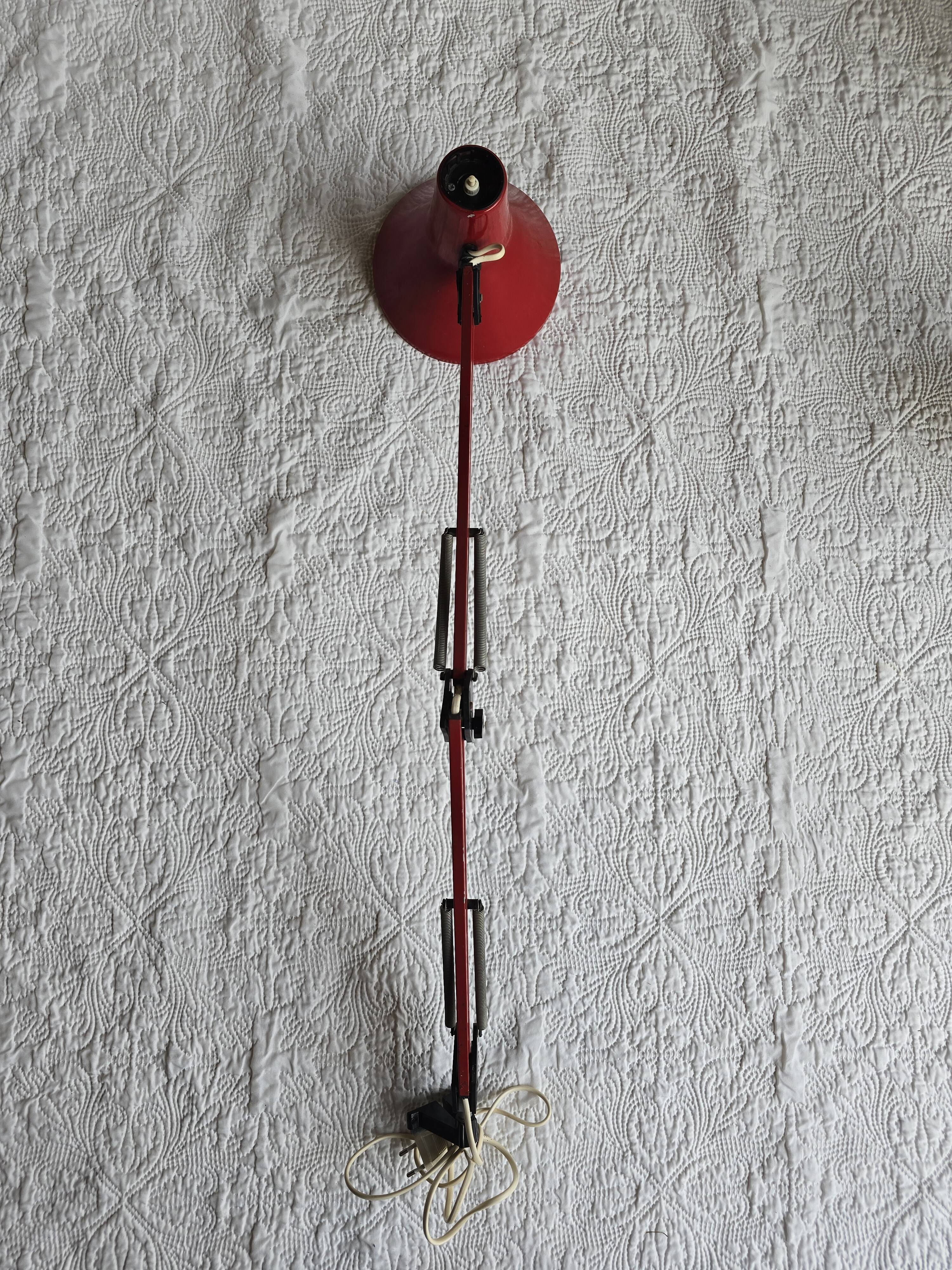 Lampe industrielle Polyair Diana type Combi 3 rouge